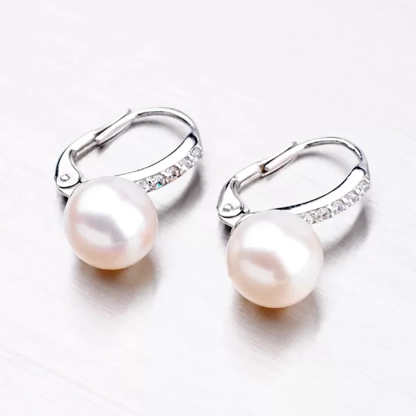 Perlové náušnice 52NK-3122B