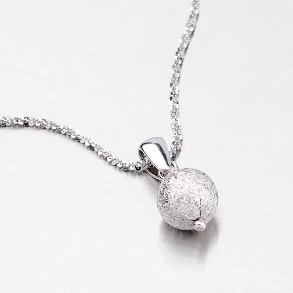 Strieborný prívesok - gulička 10mm PN9102D10