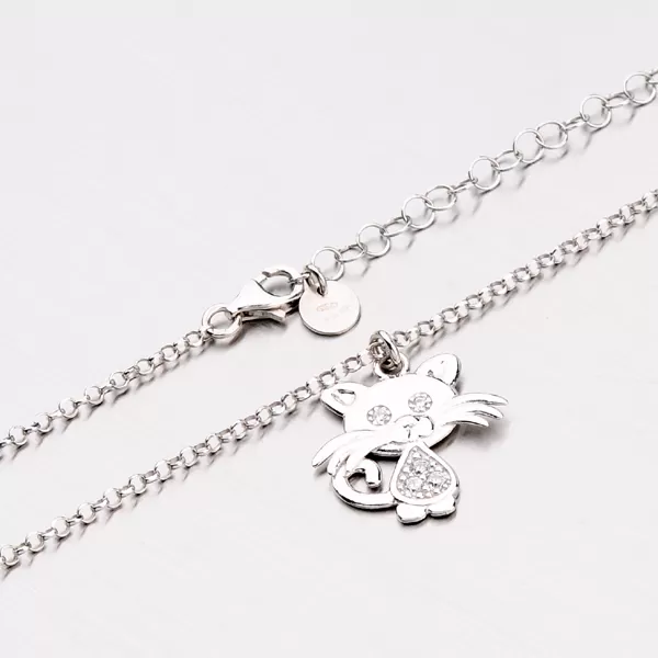 Náhrdelník s mačičkou N1700293-2464-SLX