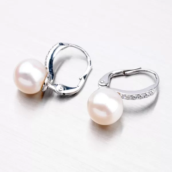 Perlové náušnice 52NK-3122B