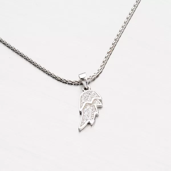 Dámsky prívesok striebro 925 zirkón v tvare krídla PXX14160017