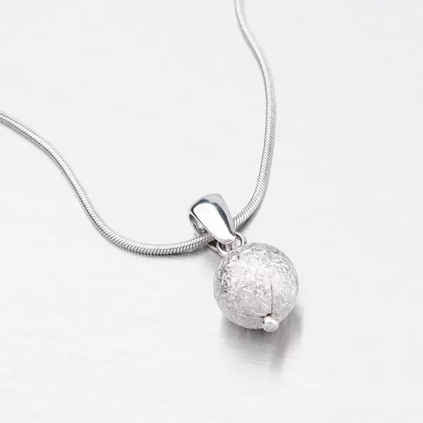 Strieborný prívesok - gulička 10mm PN9102D10