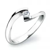 Dámsky prsteň s diamantom 10818D
