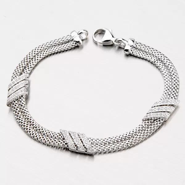 Strieborný náramok B1501644-2196-SLX