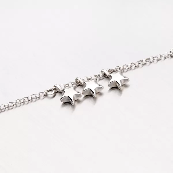 Strieborný náramok s príveskami B1602541-0863-SLX