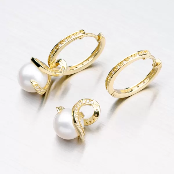 Perlové náušnice GZ3126Z