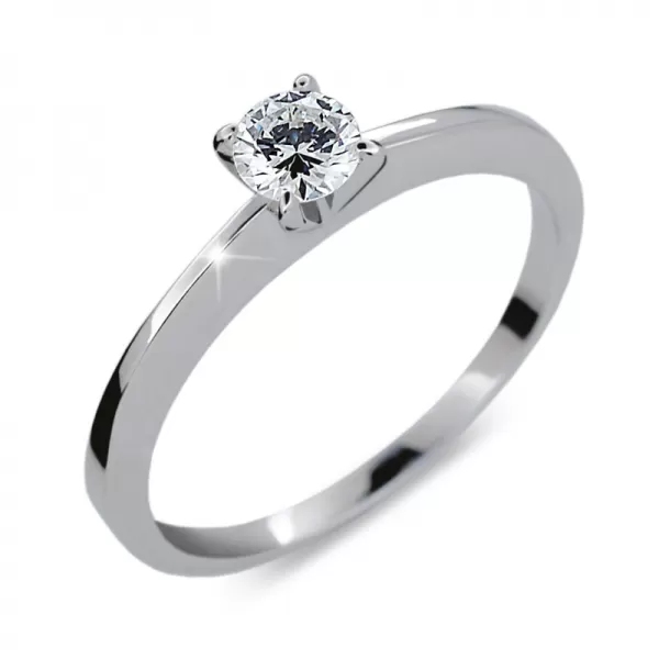Zásnubný prsteň s diamantom ZP1232