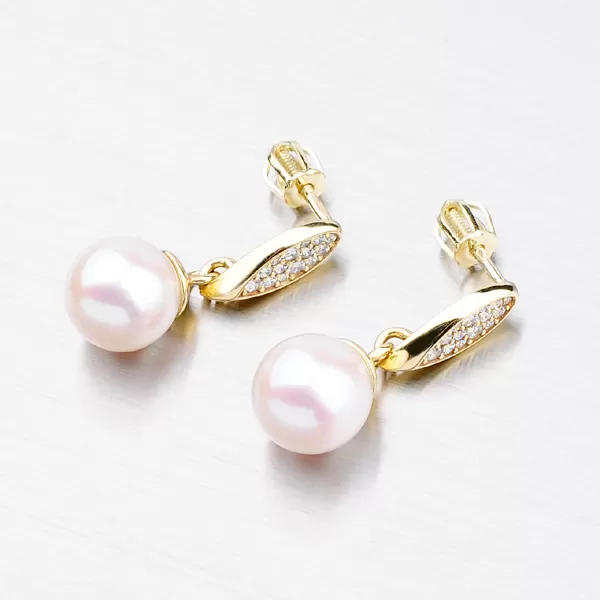 Perlové náušnice GZ3124Z