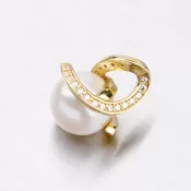 Perlový prívesok so zirkónmi GZ3154Z