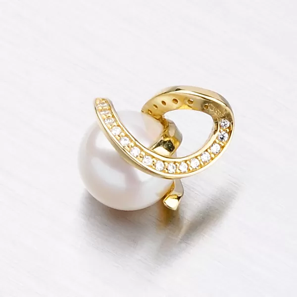 Perlový prívesok so zirkónmi GZ3154Z