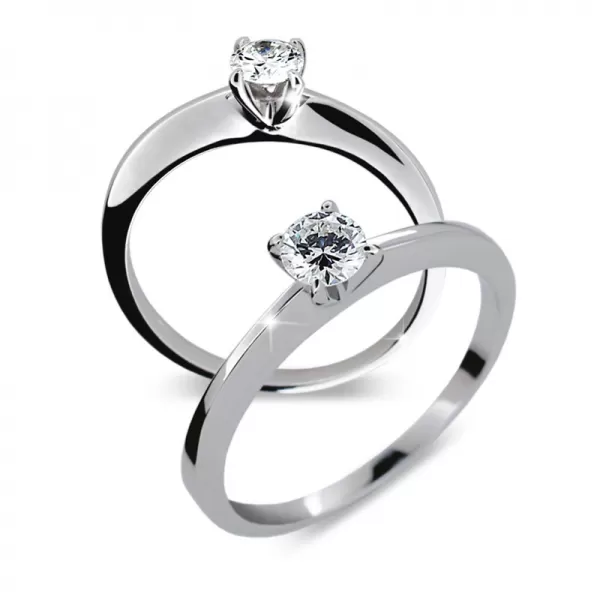 Zásnubný prsteň s diamantom ZP1232