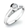Dámsky prsteň s diamantmi 10798D