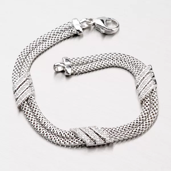 Strieborný náramok B1501644-2196-SLX