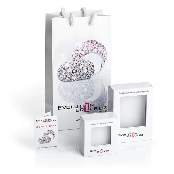 Detské náušnice so Swarovski ELEMENTS