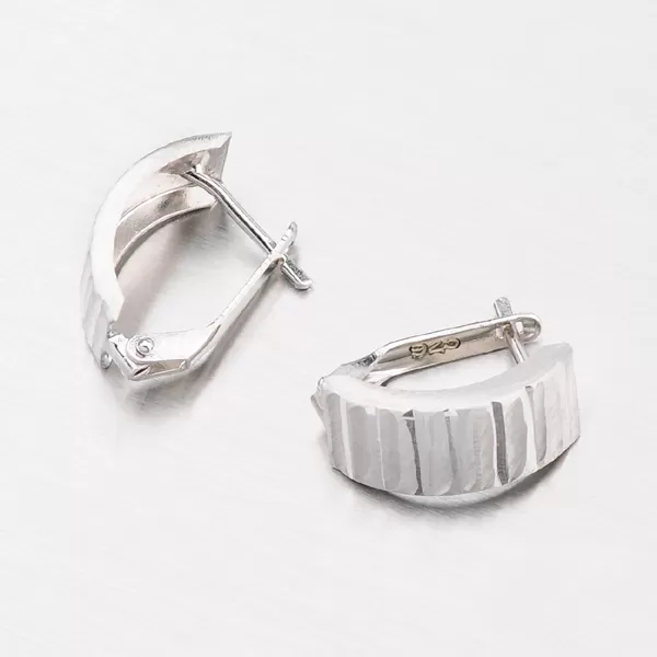 Náušnice zo striebra CSK-254-OKS