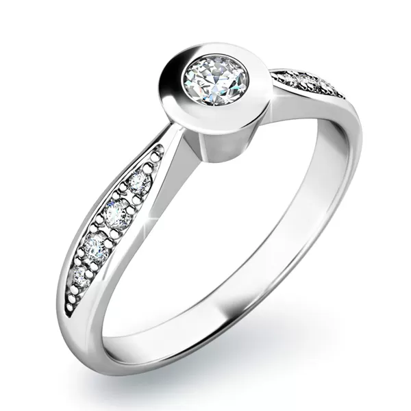 Dámsky prsteň s diamantmi 10811D
