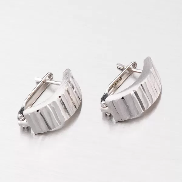 Náušnice zo striebra CSK-254-OKS