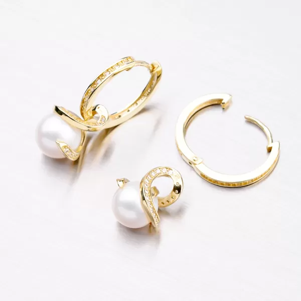 Perlové náušnice GZ3126Z