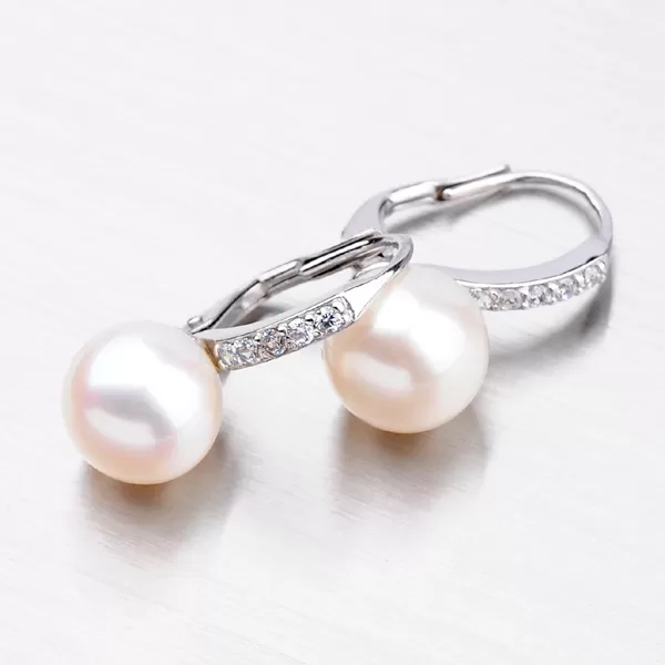 Perlové náušnice 52NK-3122B