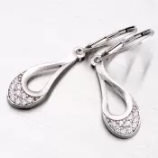 Náušnice pre ženy so zirkónmi ZS-150/E-OKS