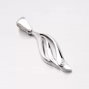 Strieborný prívesok so zirkónmi ZS-089/P-OKS