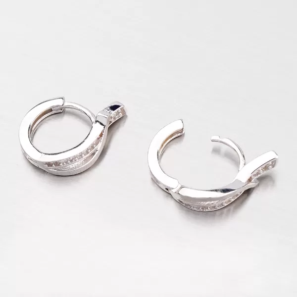 Strieborné náušnice OKP-484-OKS