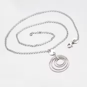 Strieborný náhrdelník N1700825-0067-SLX