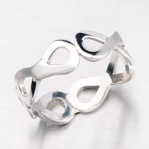 Prsteň zo striebra HK-624-OKS