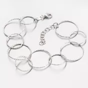 Strieborný náramok B1600010-0019-SLX