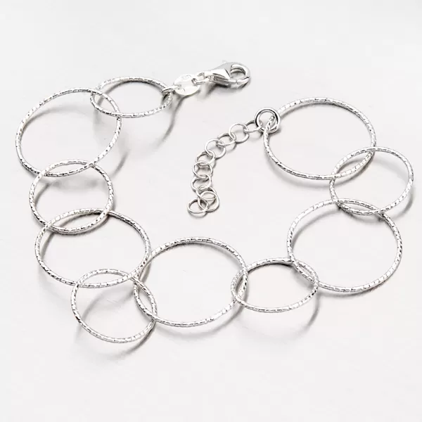 Strieborný náramok B1600010-0019-SLX