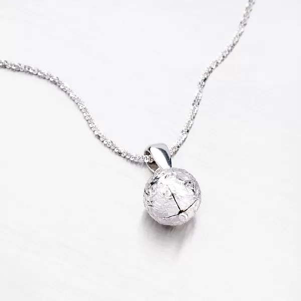 Strieborný prívesok - gulička 12mm PN9102D12