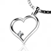 Zlatý prívesok s diamantom 10875-B-DIA