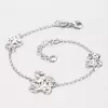 Strieborný náramok s motýlikmi B1502656-0331-SLX