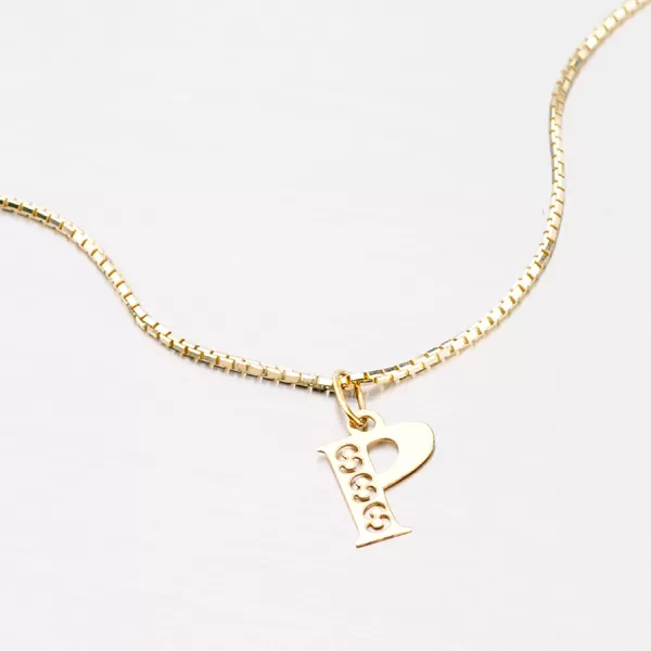 Zlaté písmenko P 442-0001-P