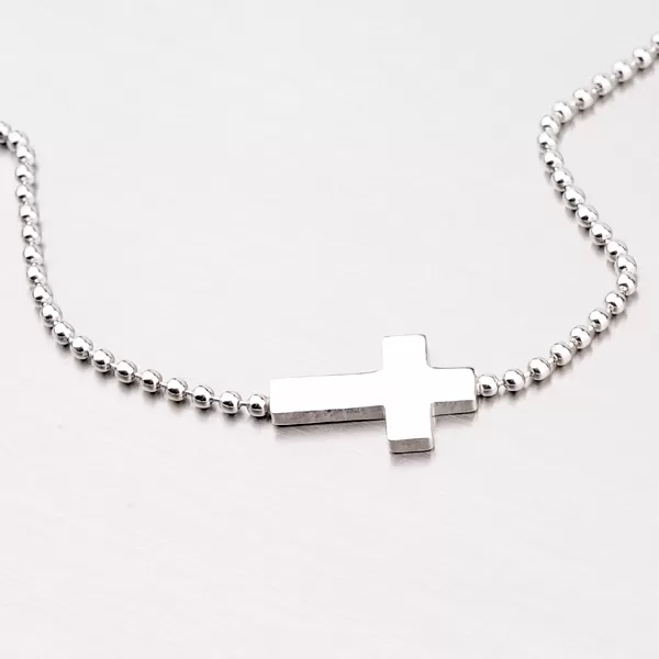 Krásny náramok s krížikom B1604183-1264-SLX