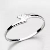 Decentný prsteň zo zlata DZ1138-B