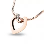 Prívesok s diamantmi 10878-CV-DIA