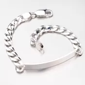 Strieborný náramok Pancer B1401621-0011-SLX