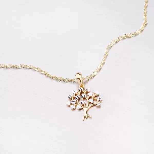 Zlatý stromček s gravírovaním 43-21385