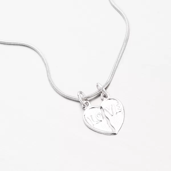 Strieborný prívesok pre partnerov M5521C