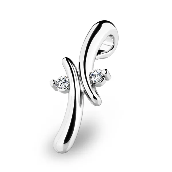 Prívesok s diamantmi 10852-B-DIA