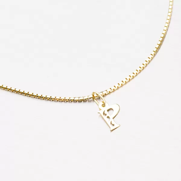 Zlaté písmenko P 442-0002-P