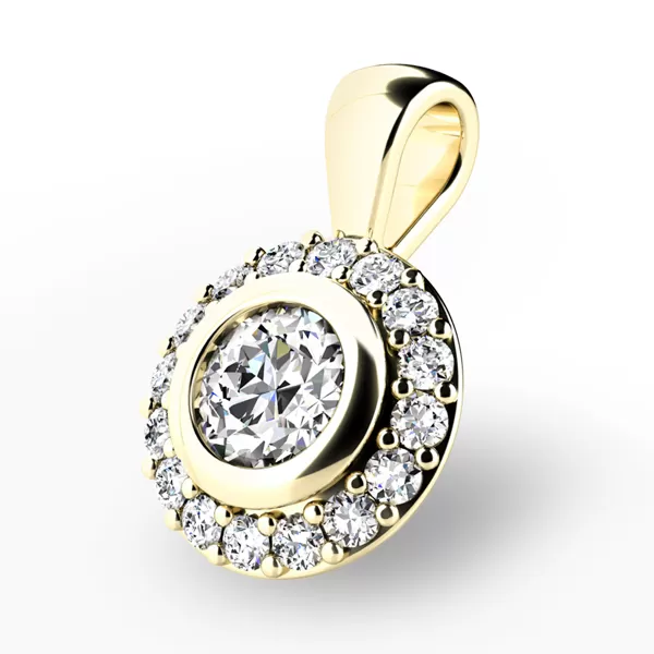 Briliantový prívesok 10823-ZL