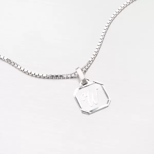 Prívesok s písmenkom W M5120-W