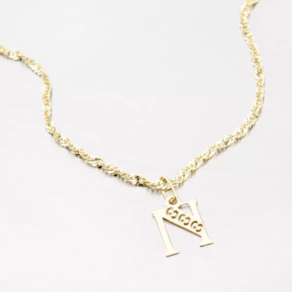 Zlaté písmenko N 442-0001-N