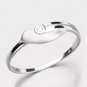 Zlatý prsteň so zirkónom DZ1662-B