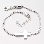 Krásny náramok s krížikom B1604183-1264-SLX