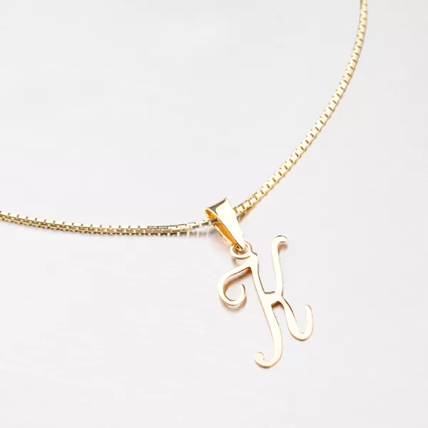 Prívesok - zlaté písmenko K 43-2937-K