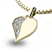 Zlatý prívesok s diamantmi 10880-ZL-DIA