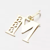 Zlaté písmenko M 442-0001-M